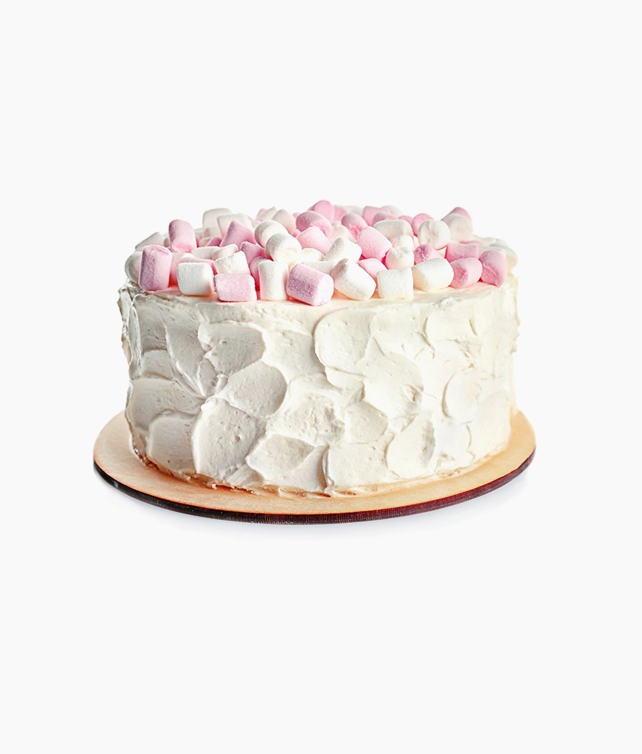 Vanilla Marshmello Cake